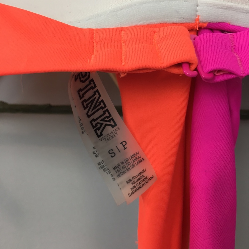 VS PINK • push up body wrap around bikini top SMALL - Picture 4 of 4